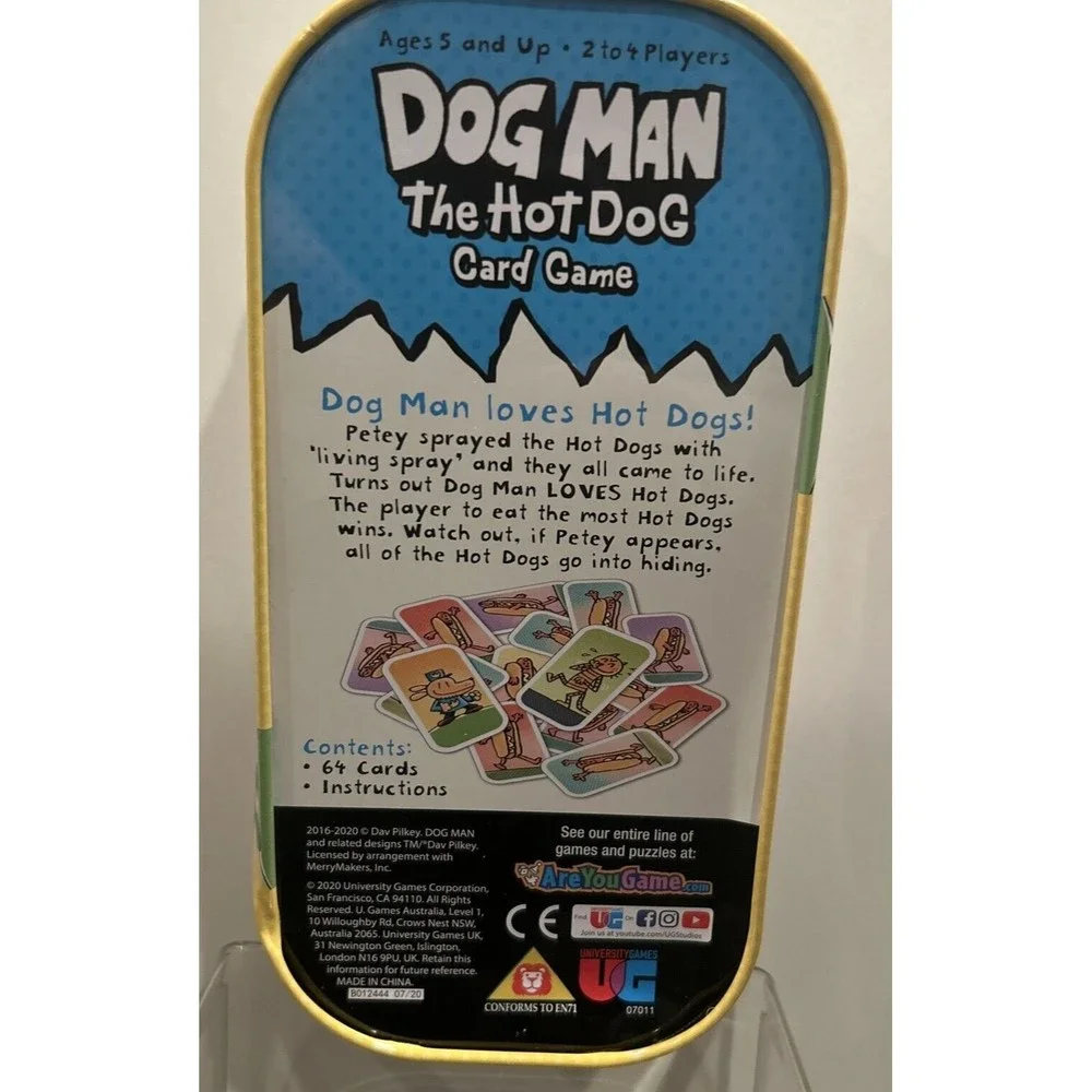 University Games Dog Man The Hot Dog Card Game for Ages 5 and Up 2 to 4 …